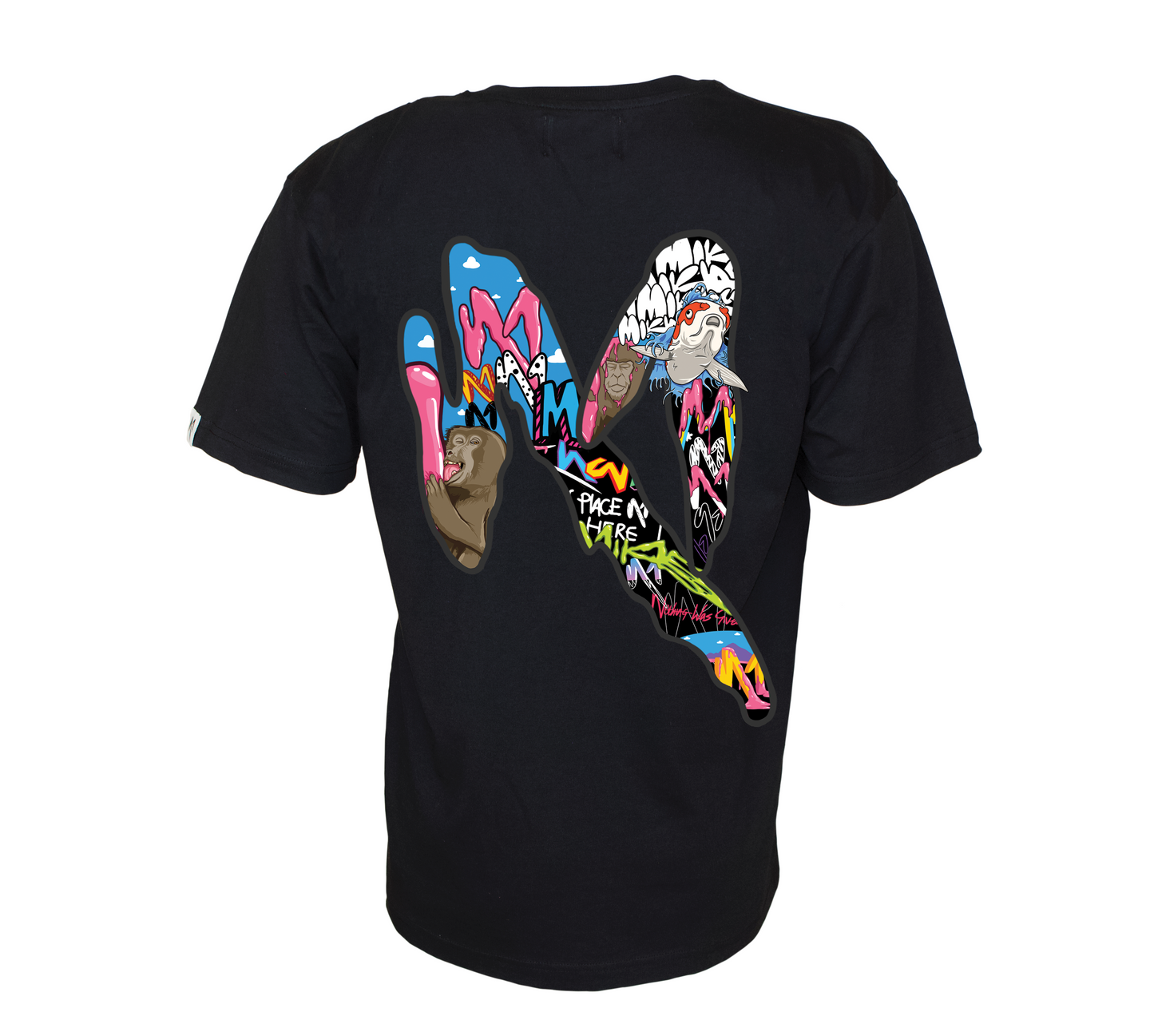 THE JOURNEY T-SHIRT / BLACK