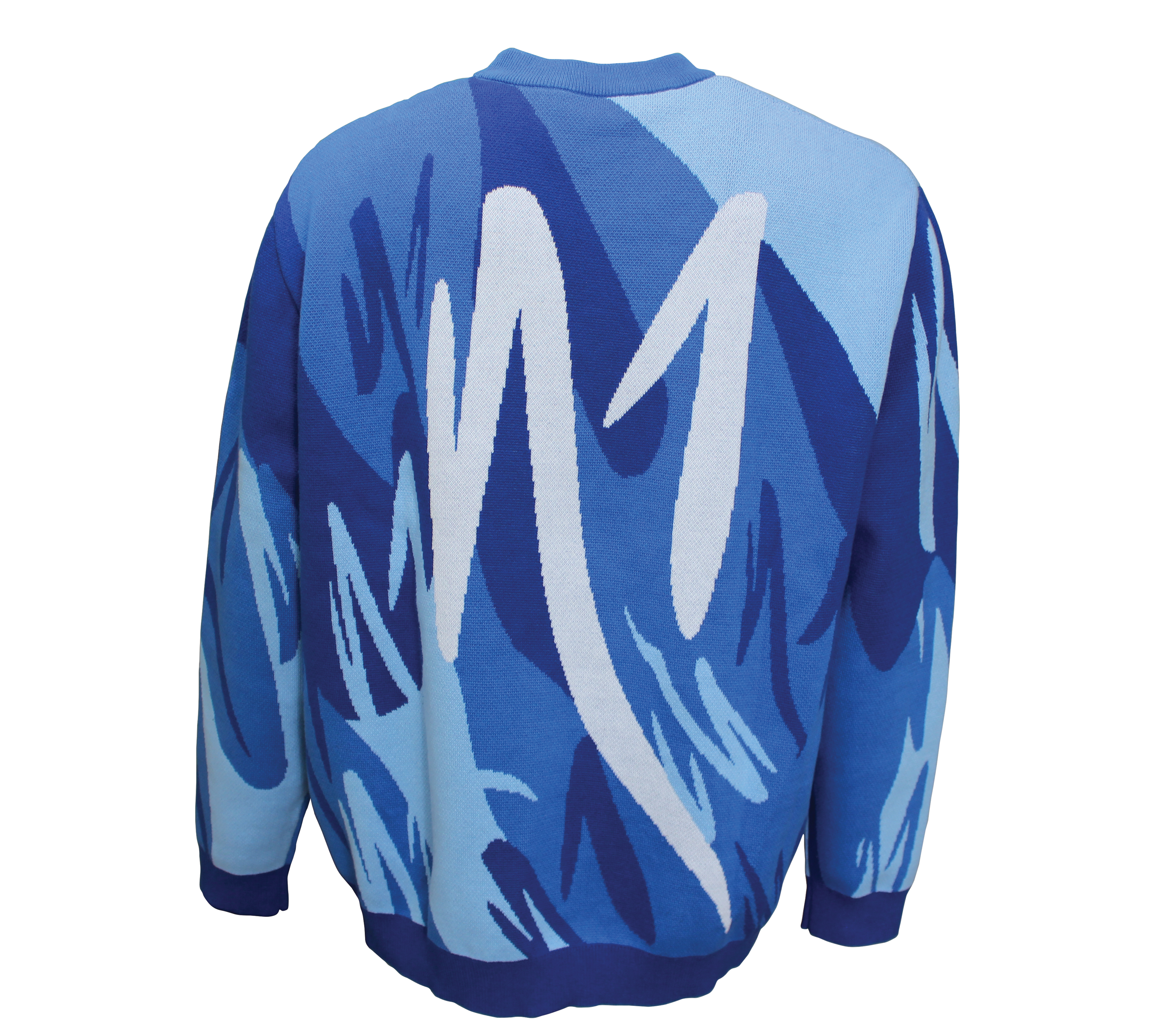 MIKHALI JACQUARD - BLEU