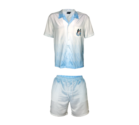 MIKHOI SHIRT SET / OCEAN GRADIENT